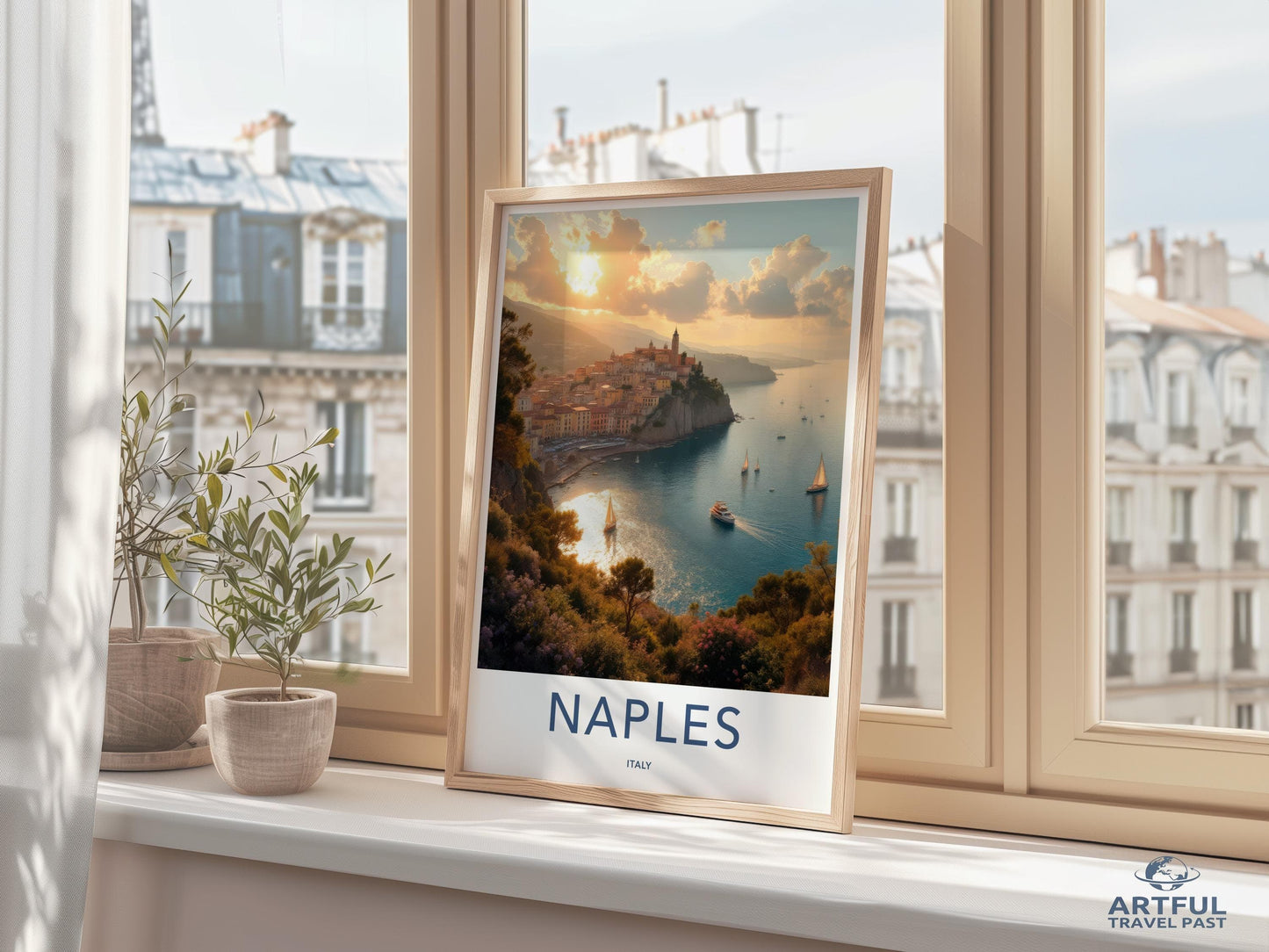 Naples Poster - Italy Wall Art