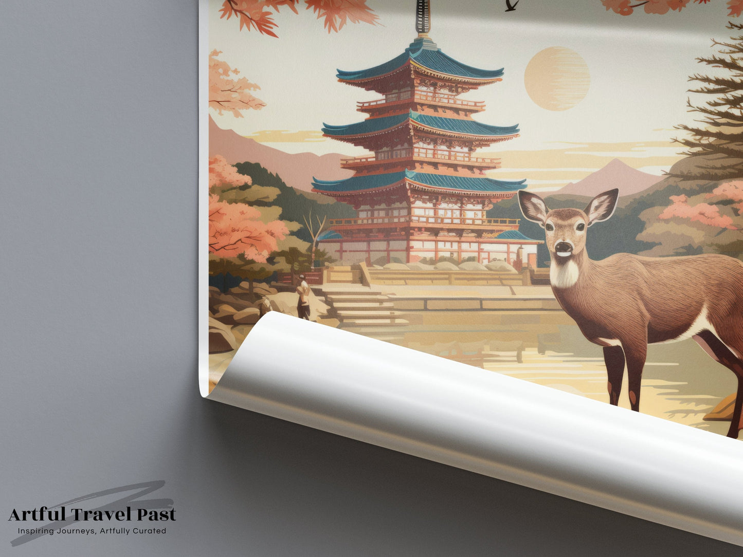 Nara Poster | Japan Wall Art | Asia Artwork
