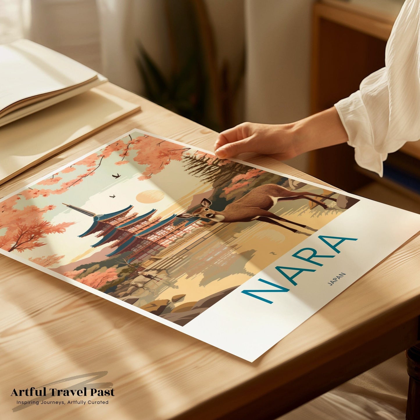 Nara Poster | Japan Wall Art | Asia Artwork