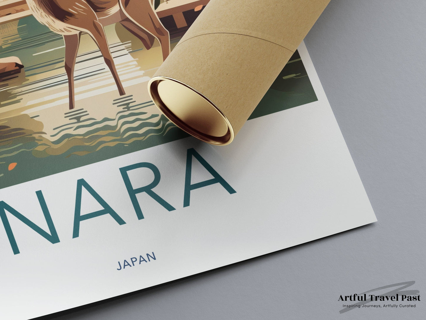 Nara Poster | Pagoda Art | Japan Wall Art