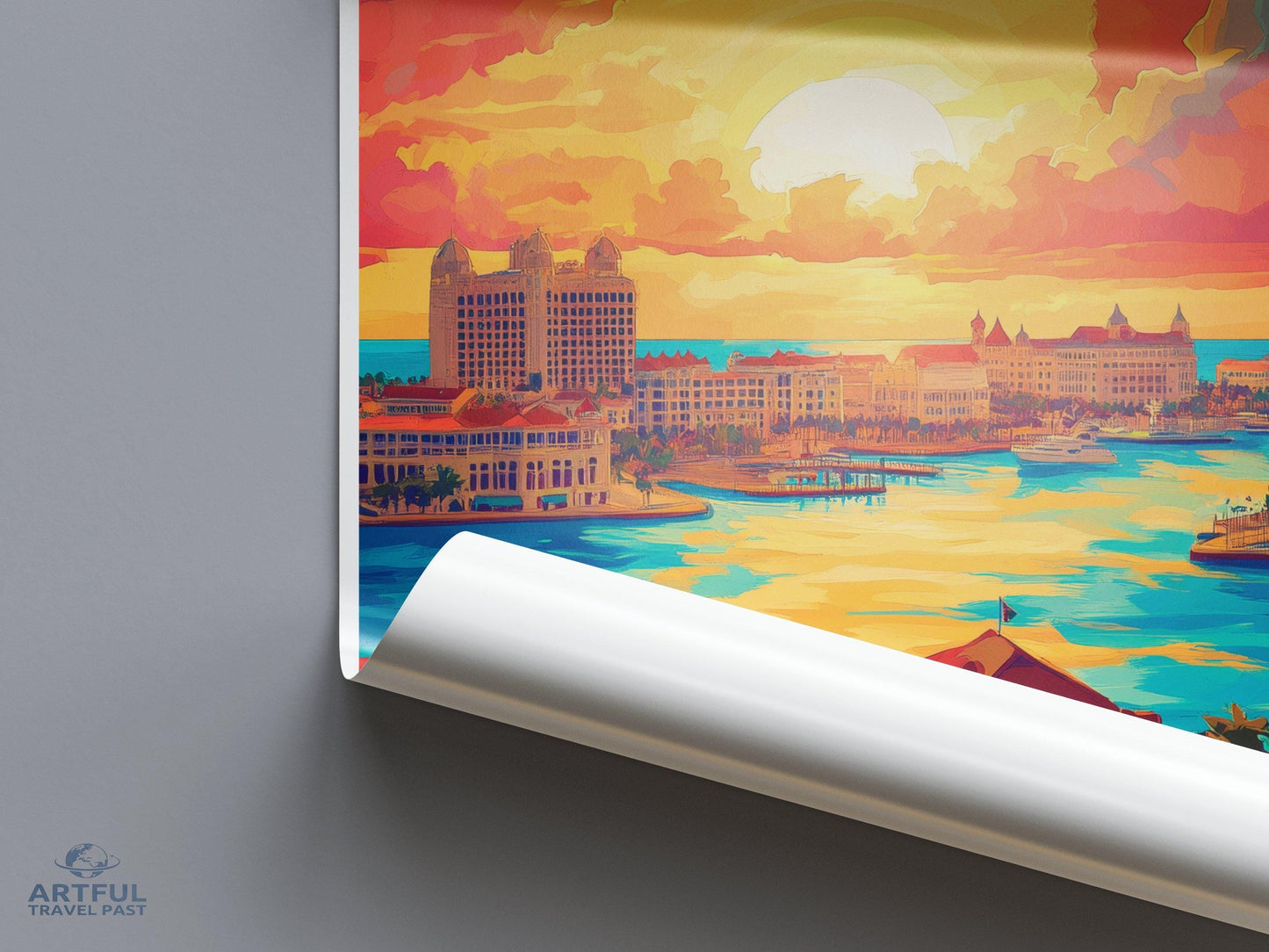 Nassau Poster - Bahamas Wall Art