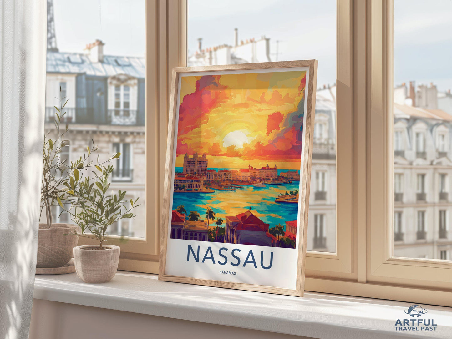 Nassau Poster - Bahamas Wall Art