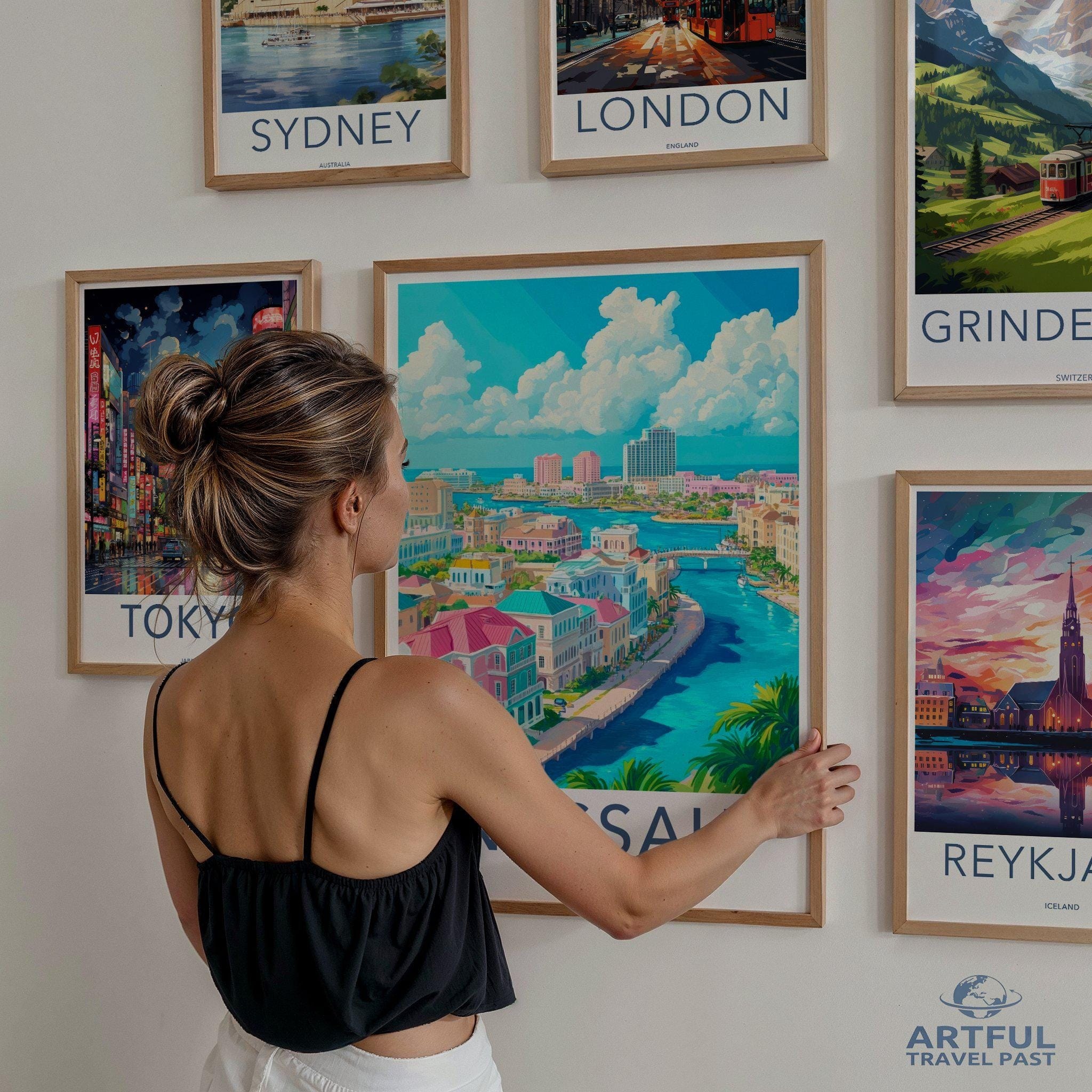 Nassau Poster - Bahamas Wall Art