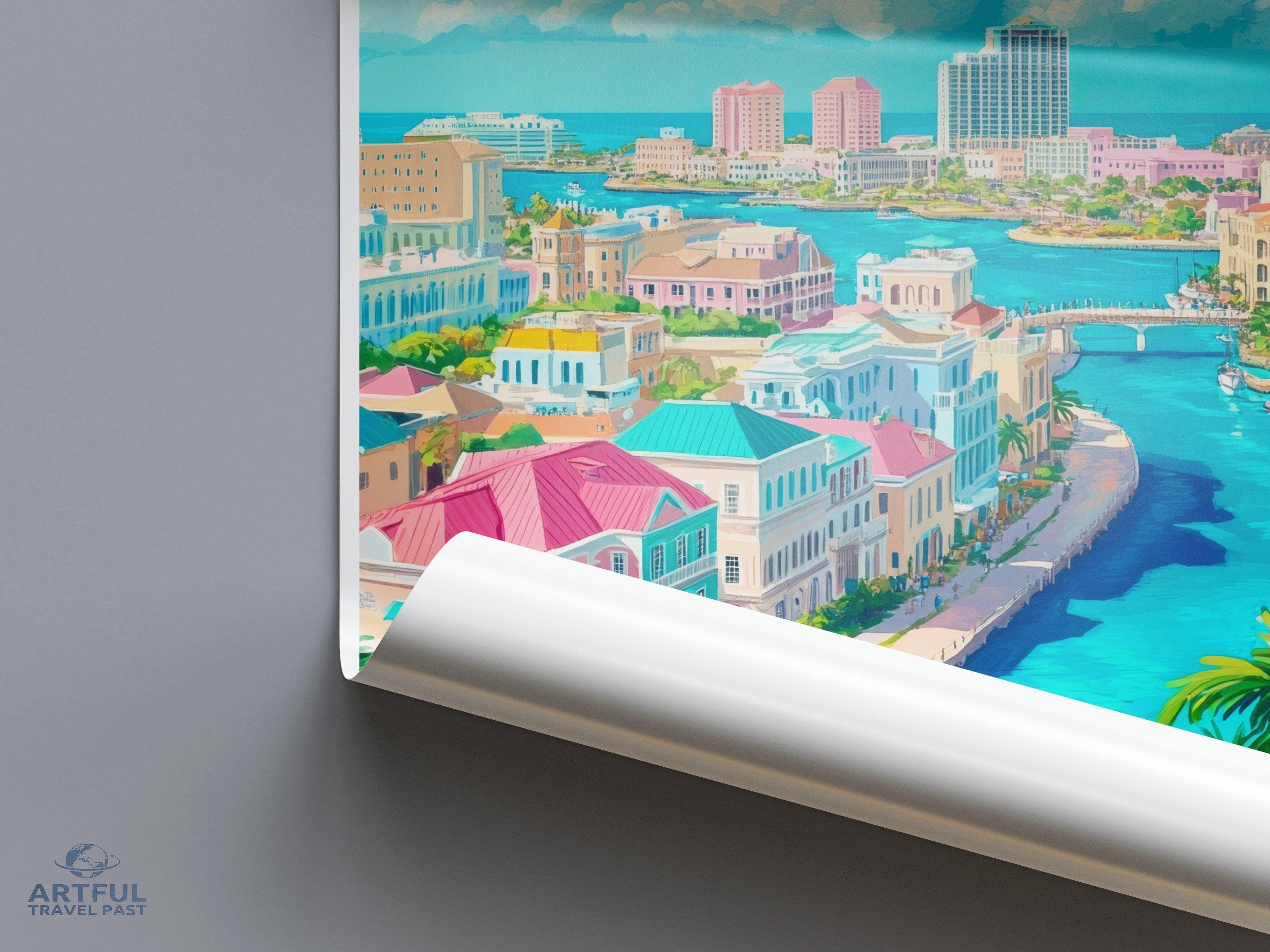 Nassau Poster - Bahamas Wall Art