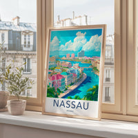 Nassau Poster - Bahamas Wall Art