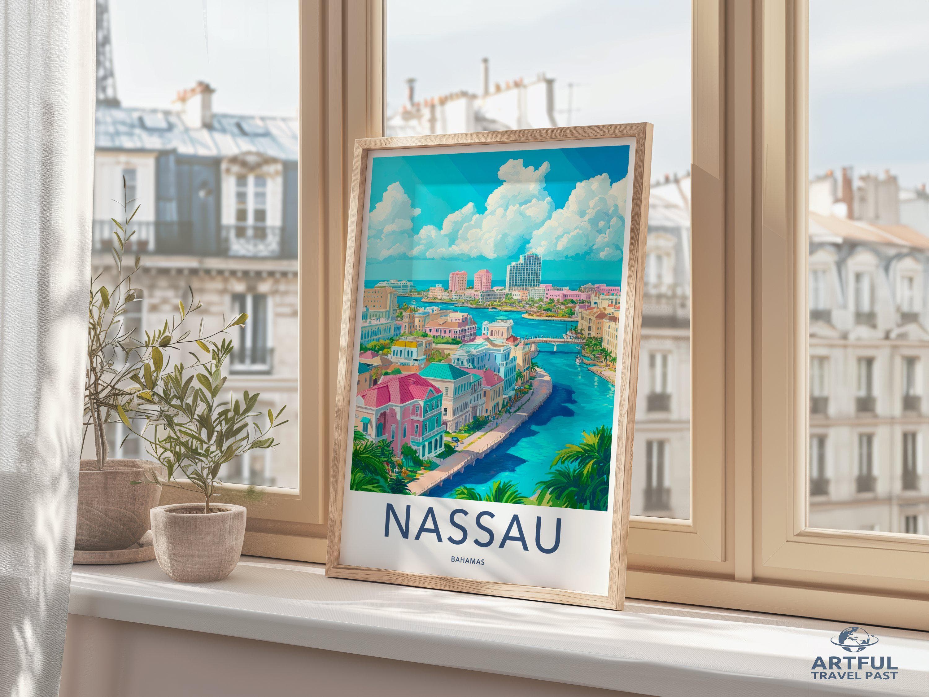Nassau Poster - Bahamas Wall Art
