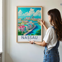 Nassau Poster - Bahamas Wall Art