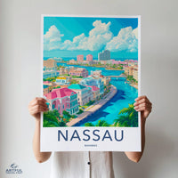 Nassau Poster - Bahamas Wall Art