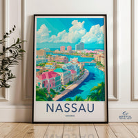 Nassau Poster - Bahamas Wall Art
