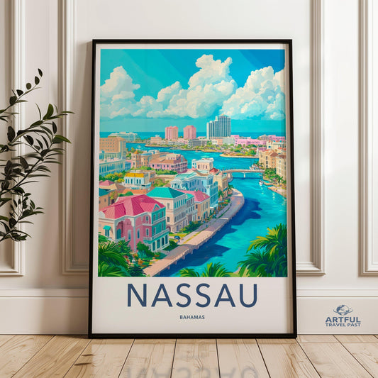 Nassau Poster - Bahamas Wall Art