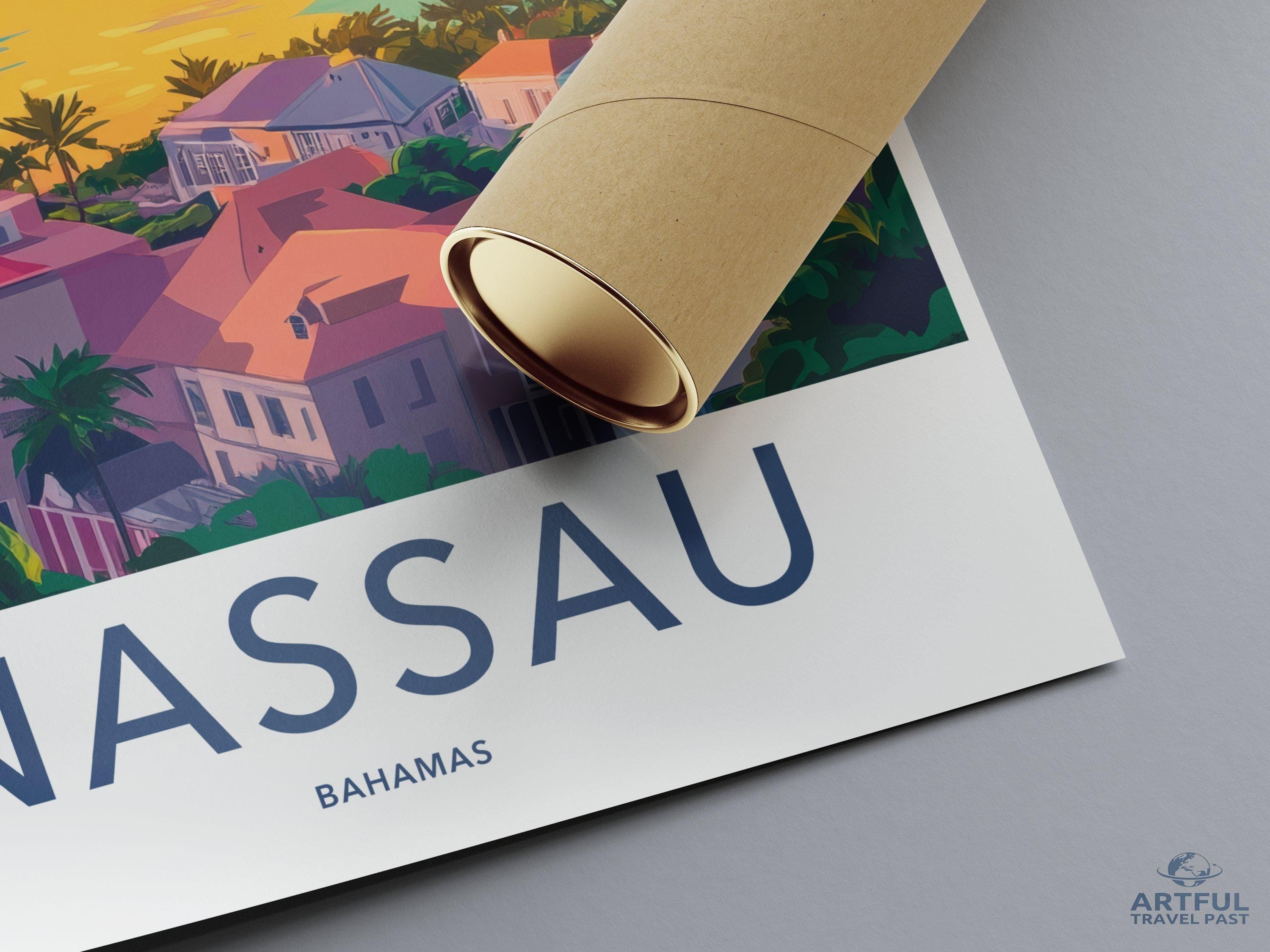 Nassau Poster - Bahamas Wall Art