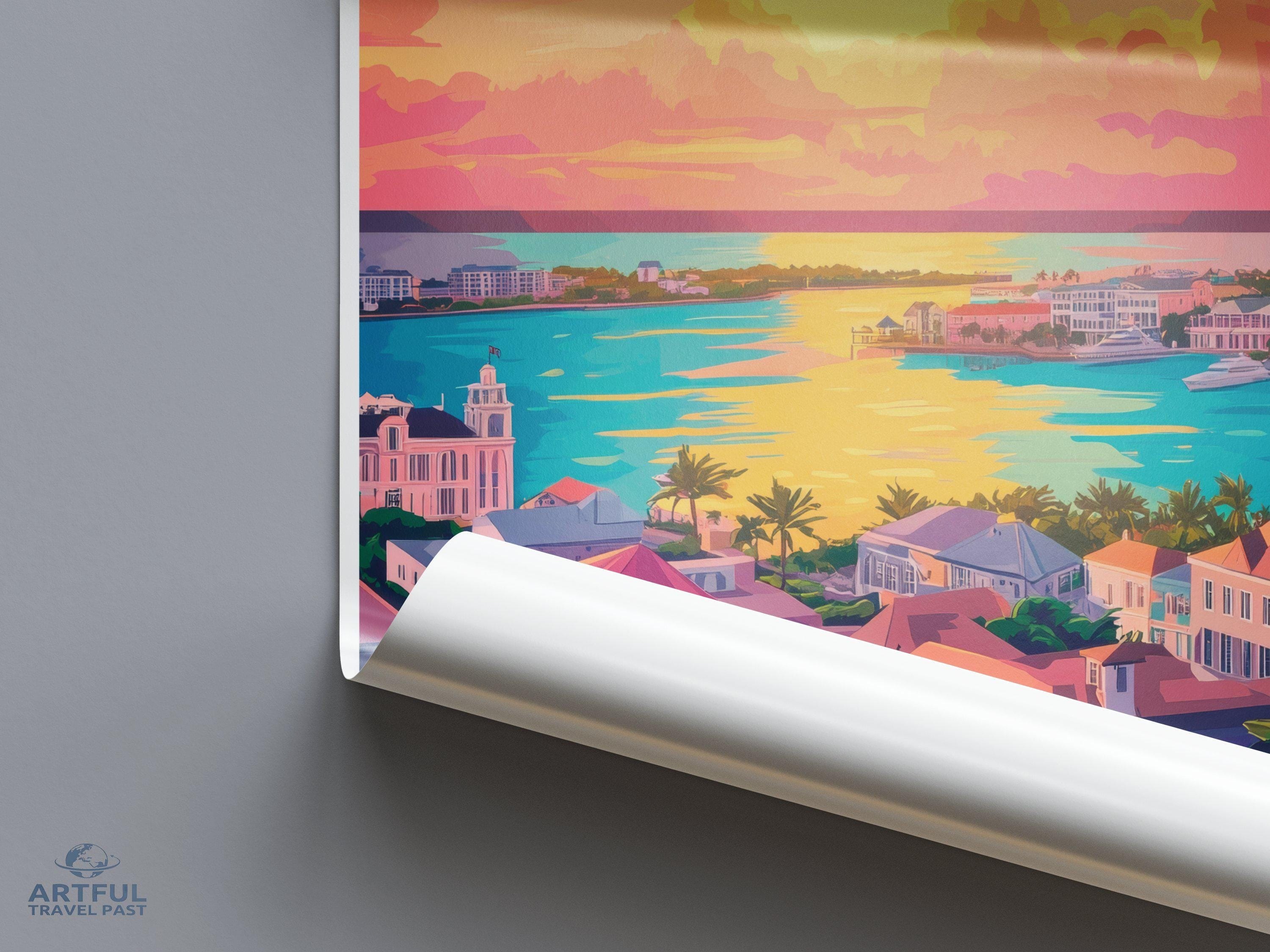 Nassau Poster - Bahamas Wall Art