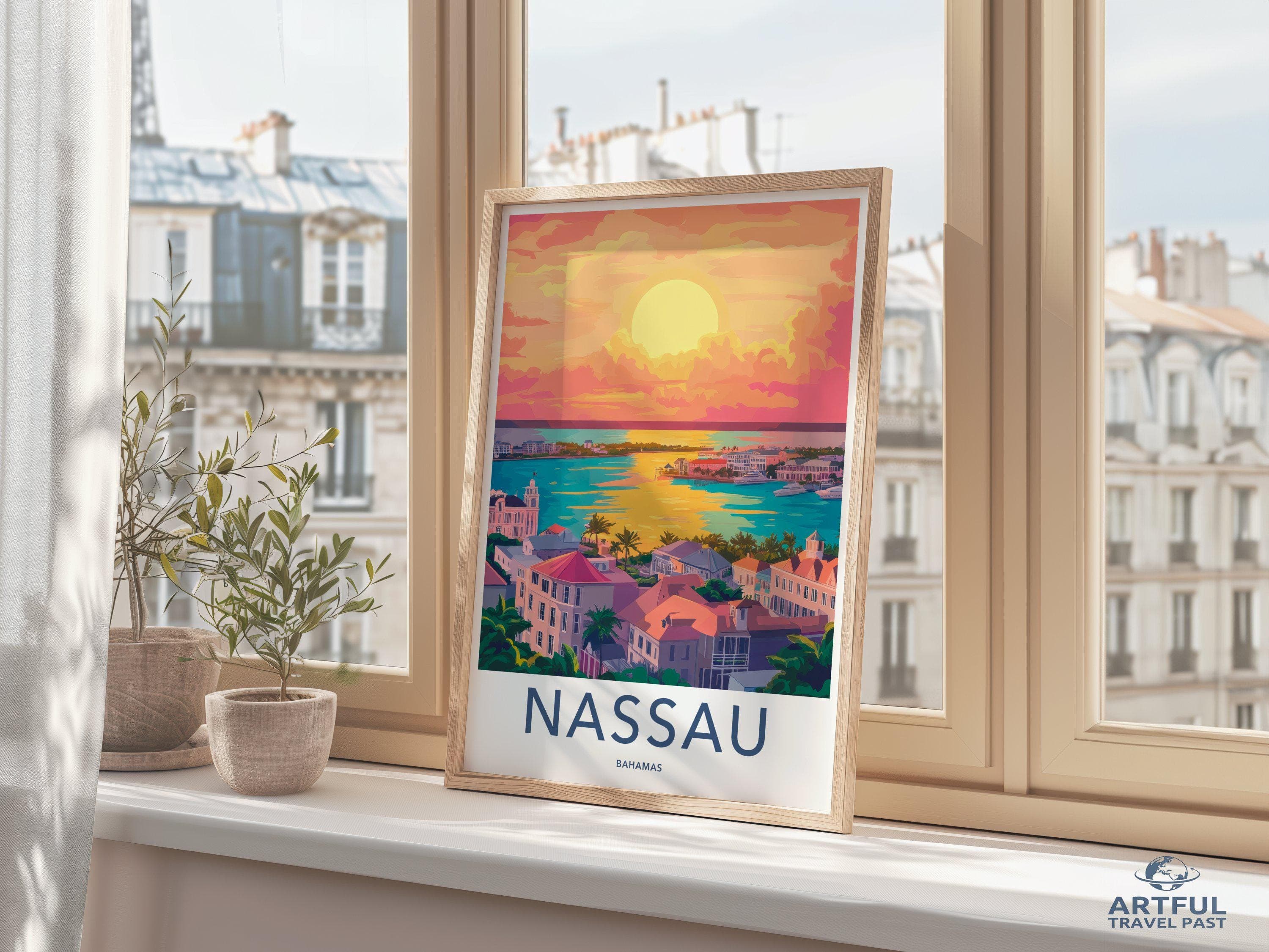 Nassau Poster - Bahamas Wall Art