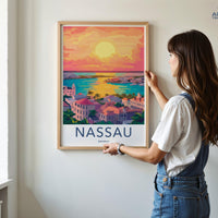 Nassau Poster - Bahamas Wall Art