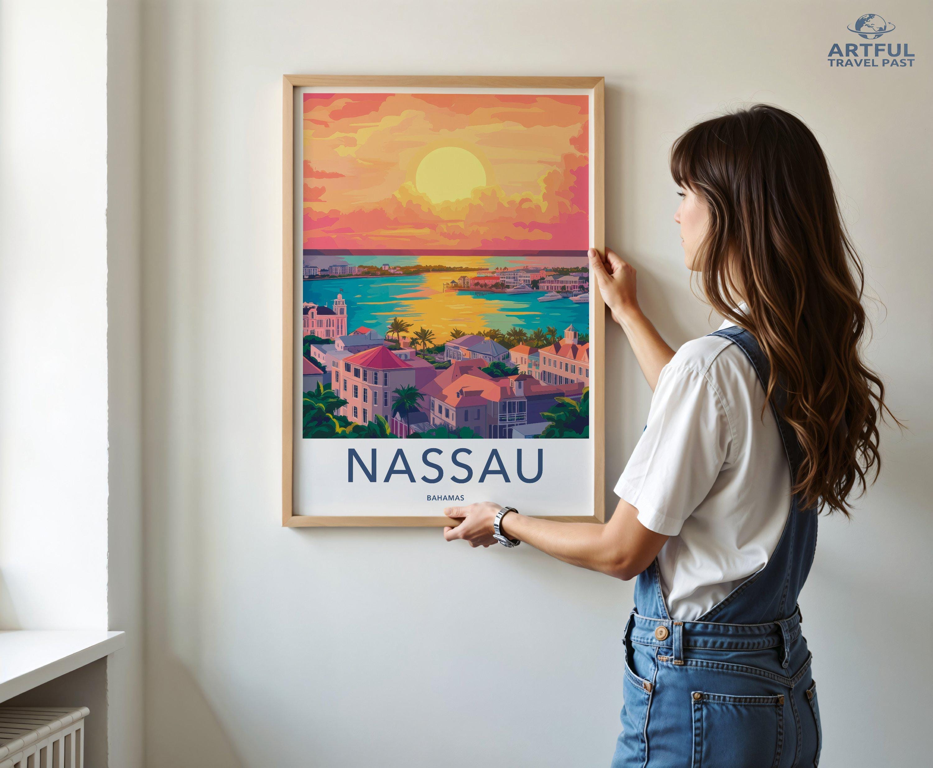 Nassau Poster - Bahamas Wall Art
