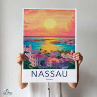 Nassau Poster - Bahamas Wall Art