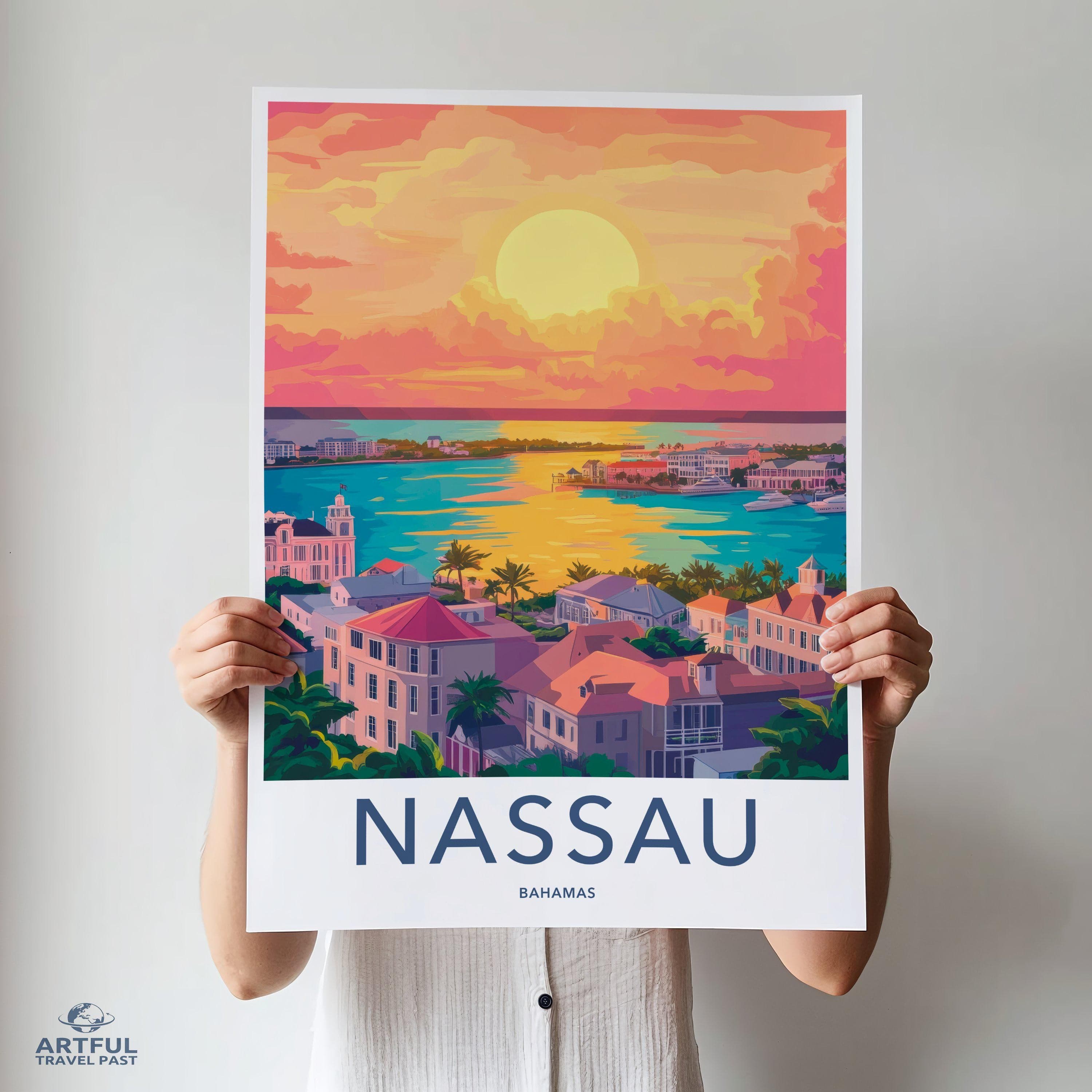 Nassau Poster - Bahamas Wall Art