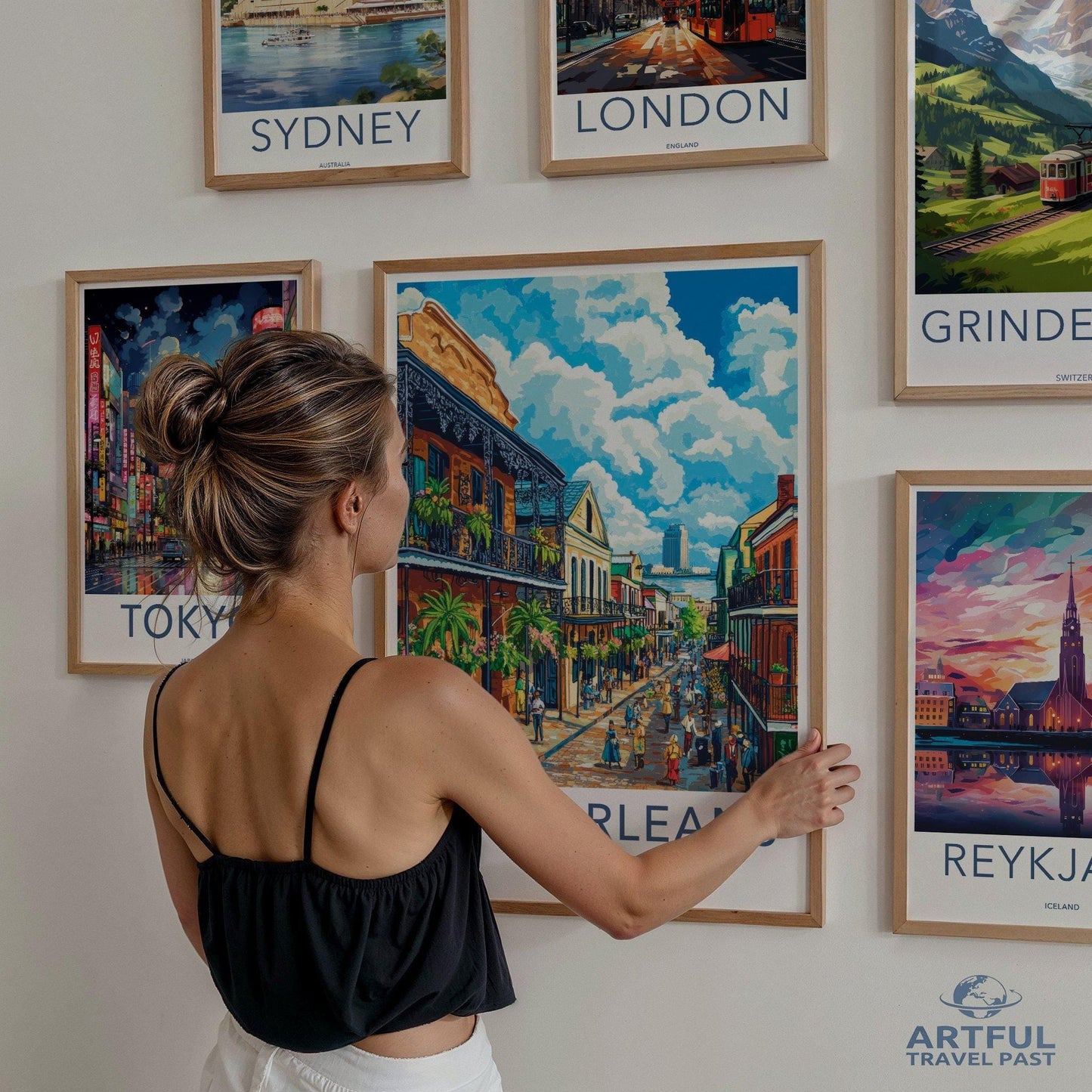 New Orleans Poster - Louisiana Wall Art