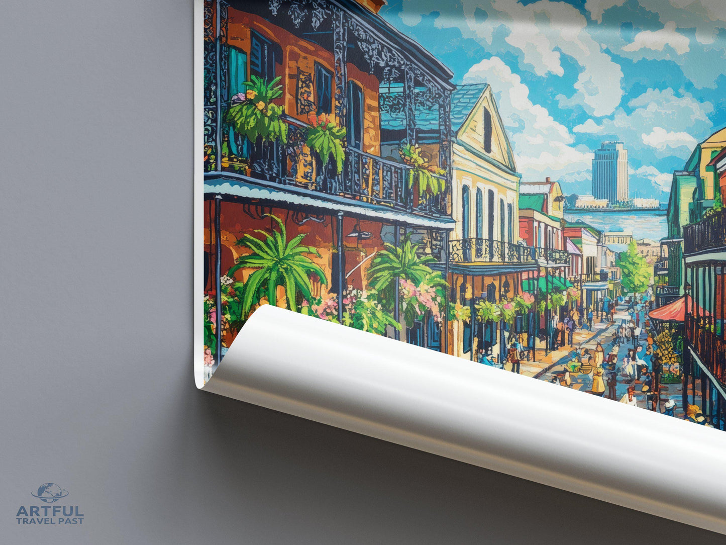 New Orleans Poster - Louisiana Wall Art