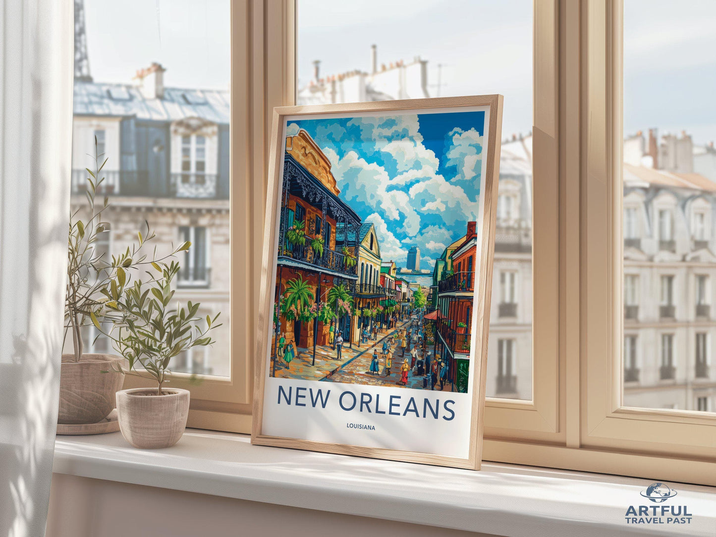 New Orleans Poster - Louisiana Wall Art