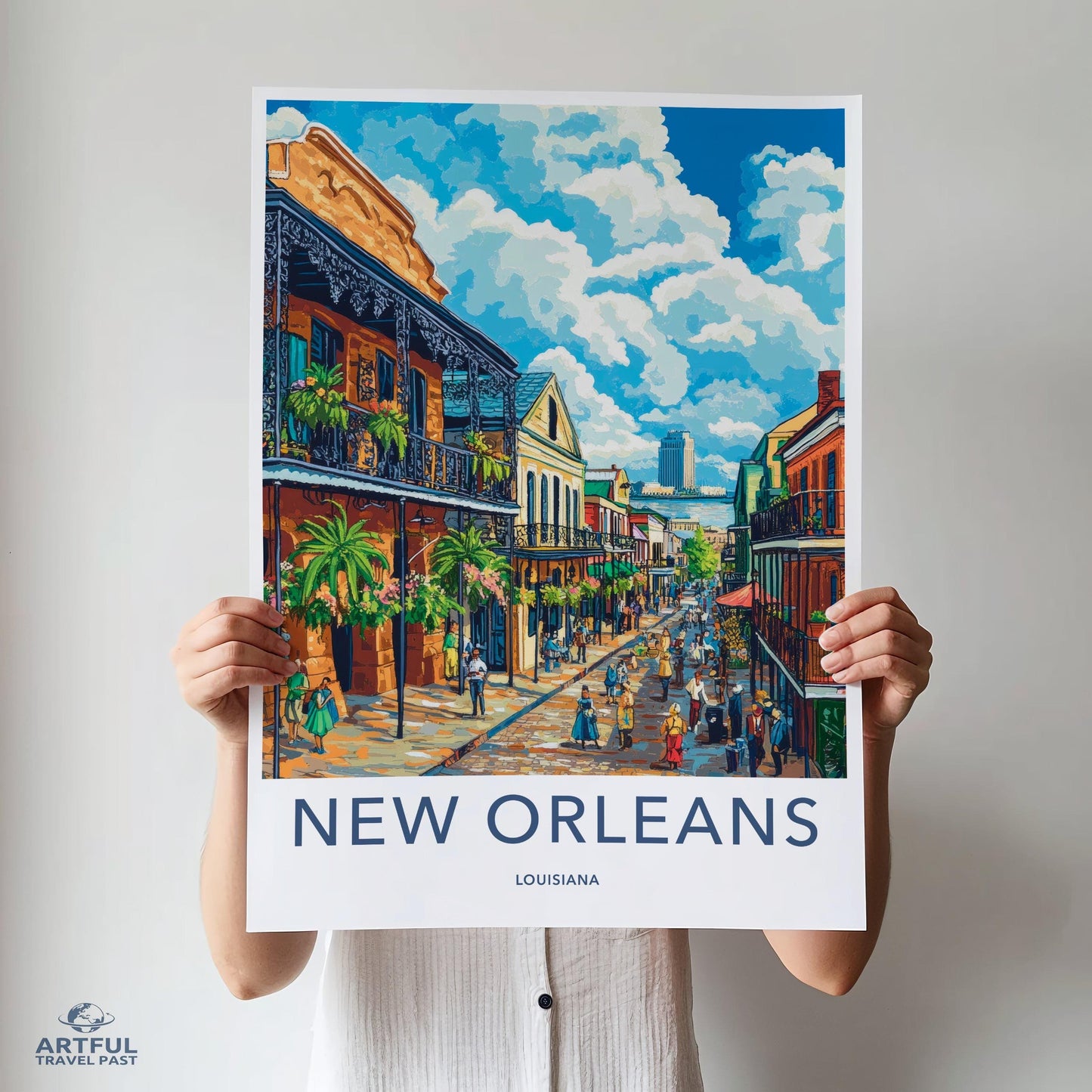 New Orleans Poster - Louisiana Wall Art