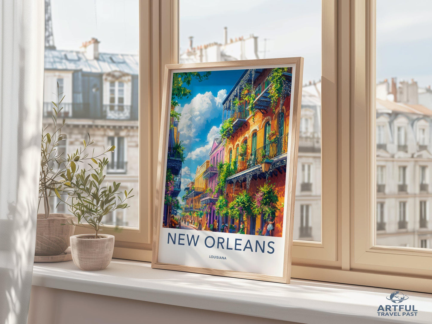 New Orleans Poster - Louisiana Wall Art