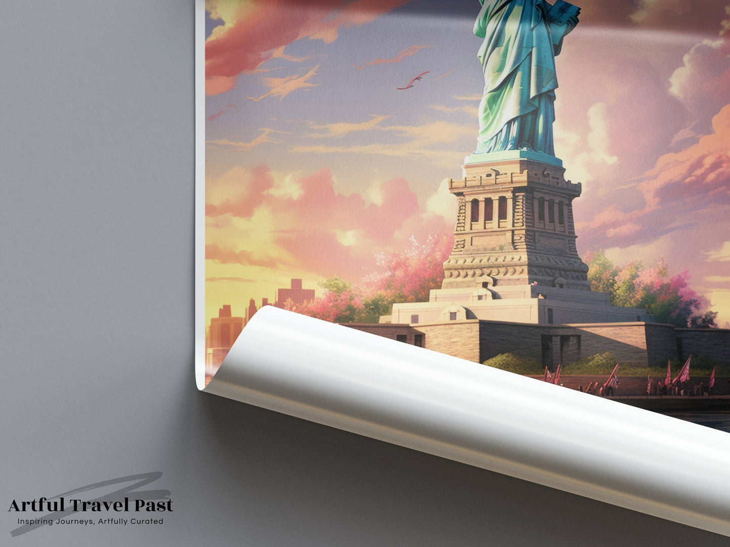 New York Poster - Statue of Liberty
