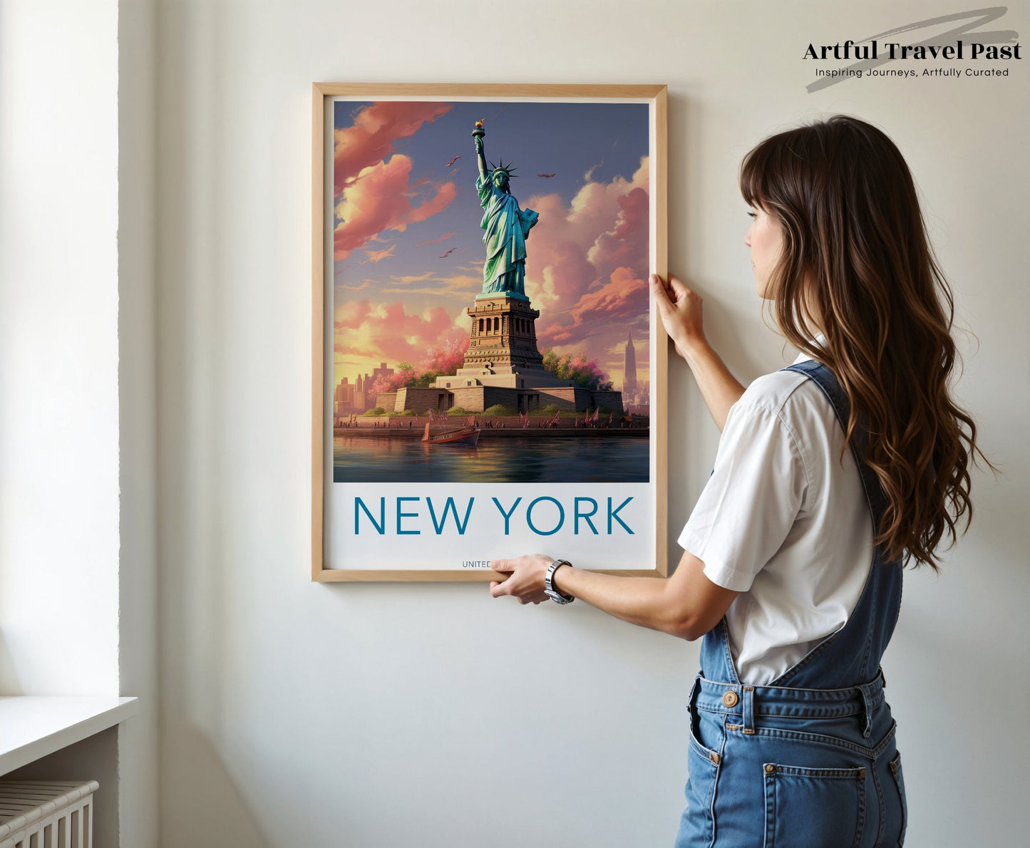 New York Poster - Statue of Liberty