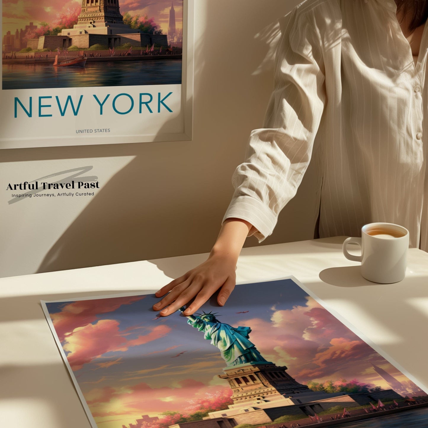 New York Poster - Statue of Liberty