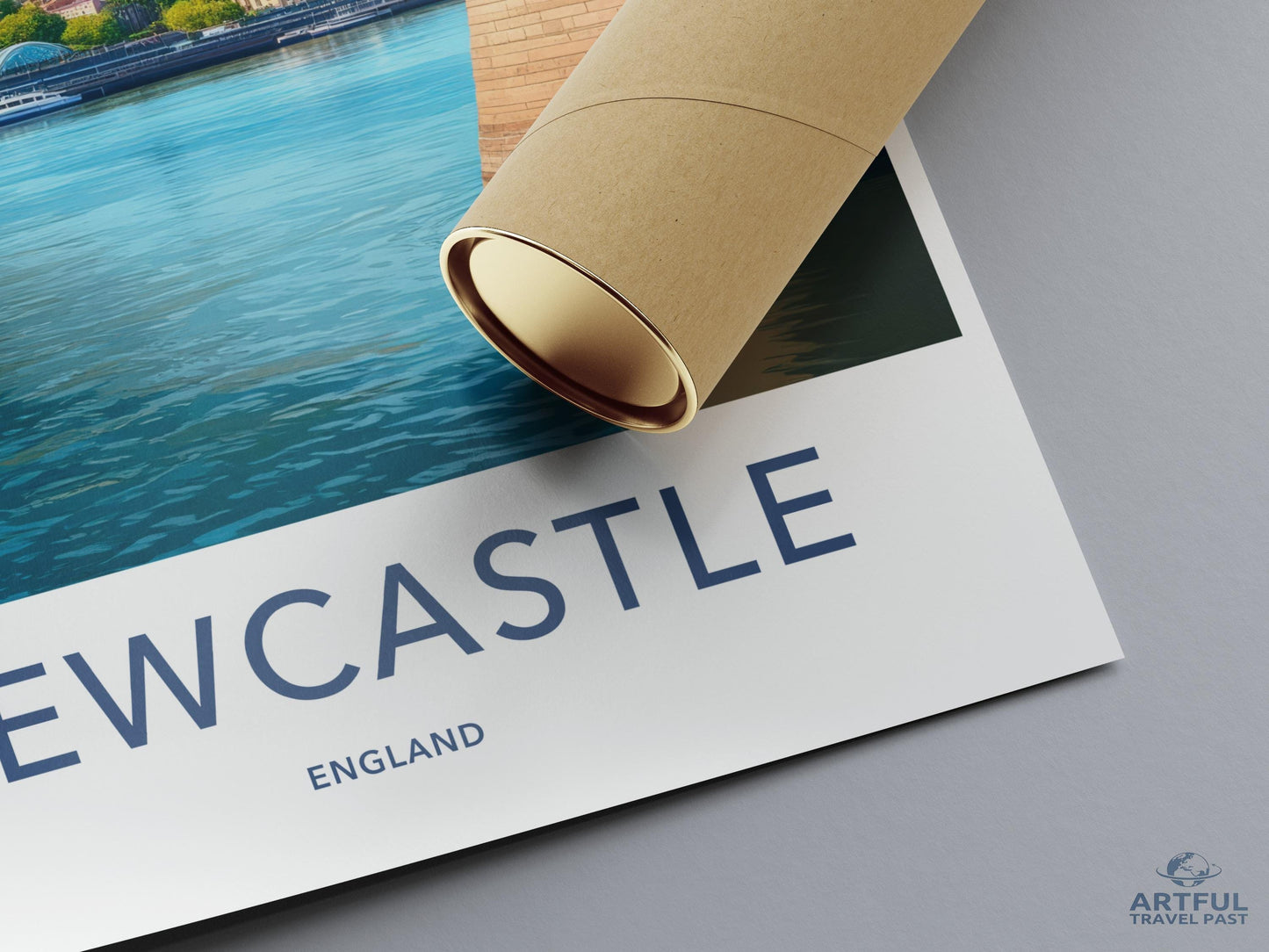 Newcastle Poster - England Wall Art