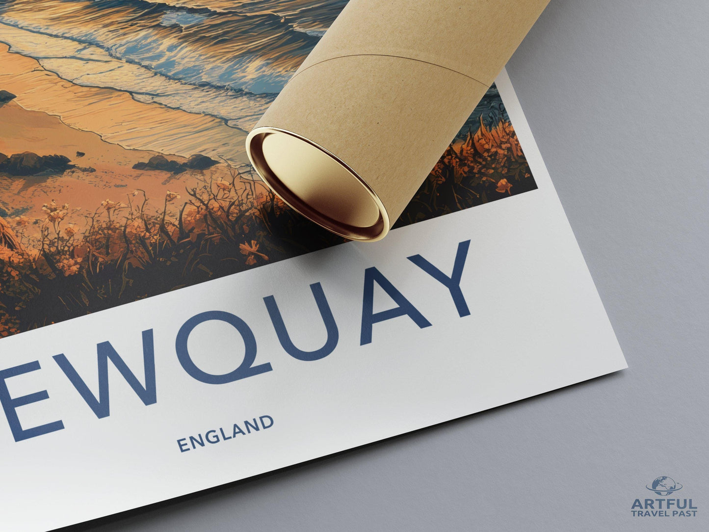 Newquay Poster - Cornwall Wall Art