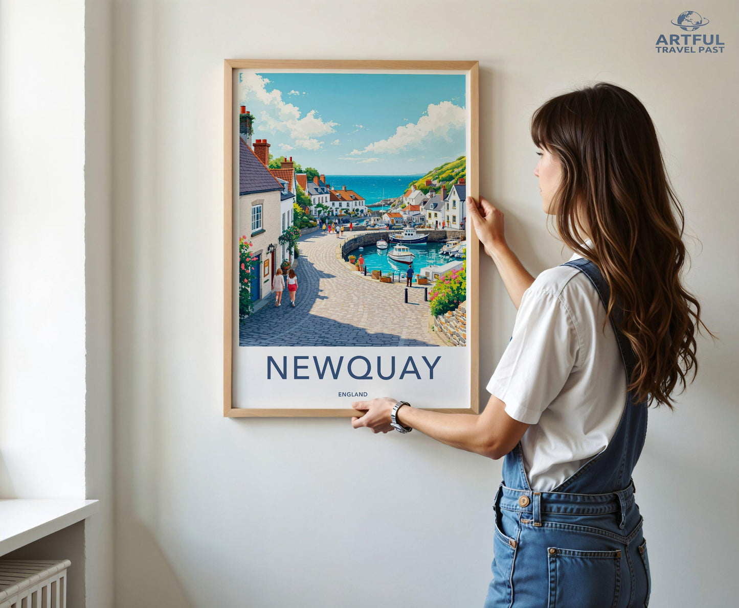 Newquay Poster - England Wall Art