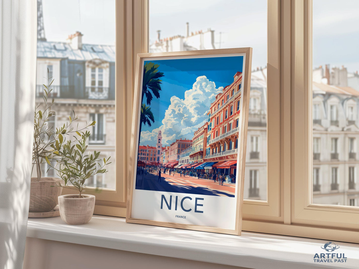 Nice Poster - France Wall Art