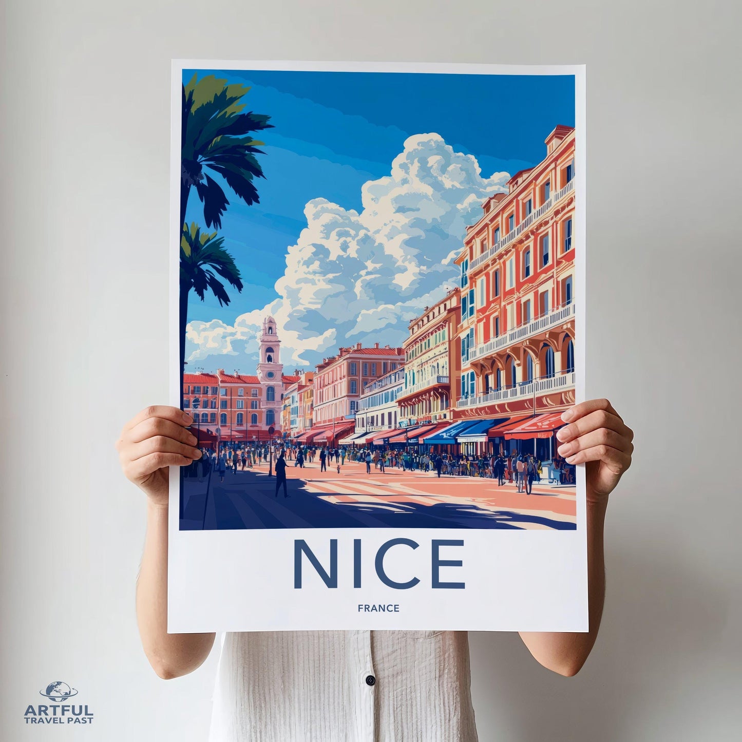Nice Poster - France Wall Art