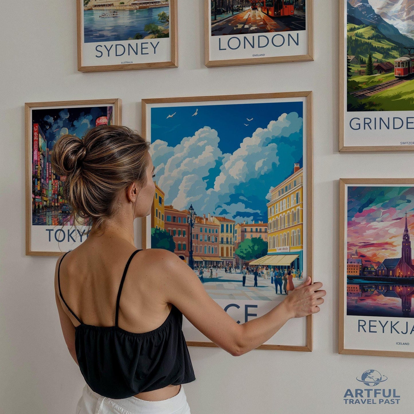 Nice Poster | France Wall Art | Europe Decor