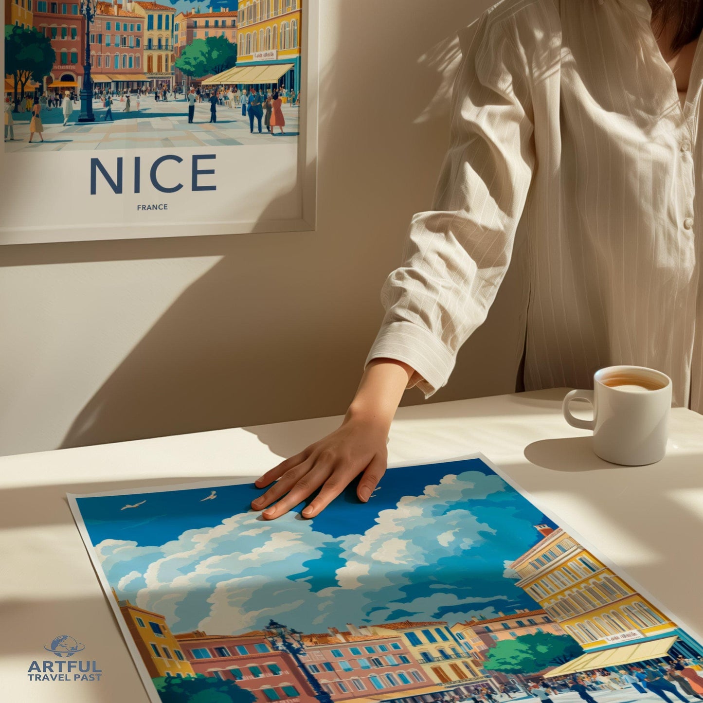 Nice Poster | France Wall Art | Europe Decor