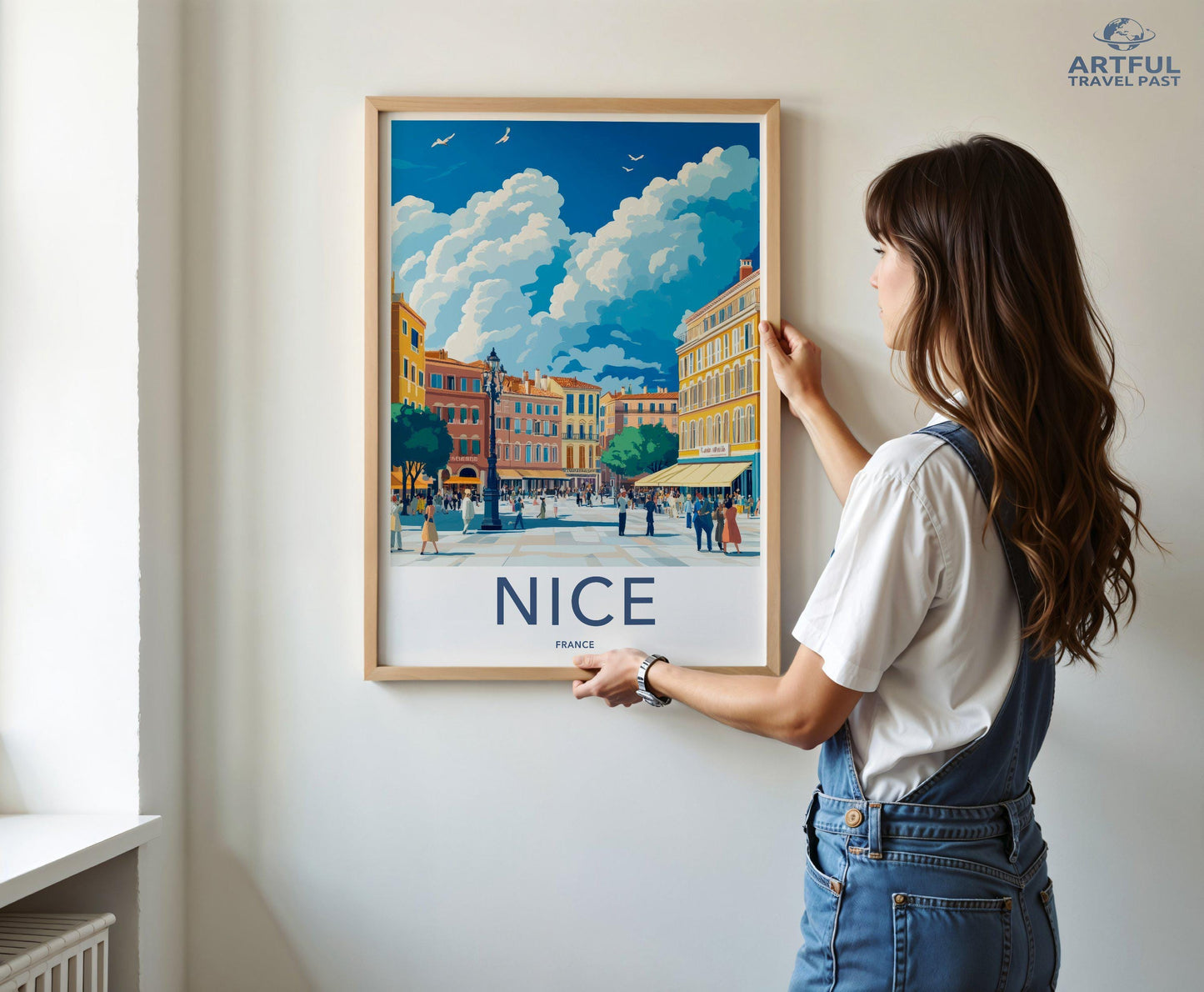 Nice Poster | France Wall Art | Europe Decor