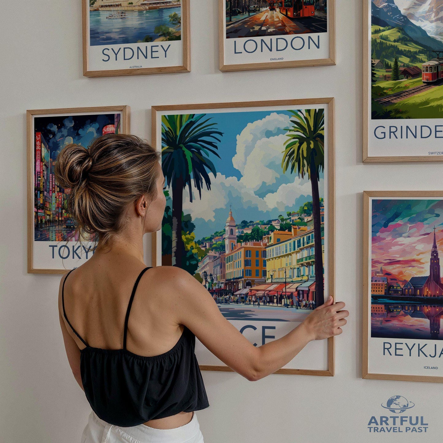 Nice Poster | France Wall Art | Europe Decor