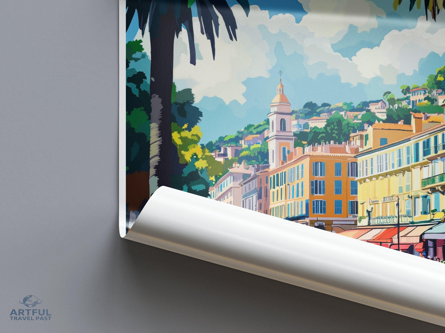 Nice Poster | France Wall Art | Europe Decor