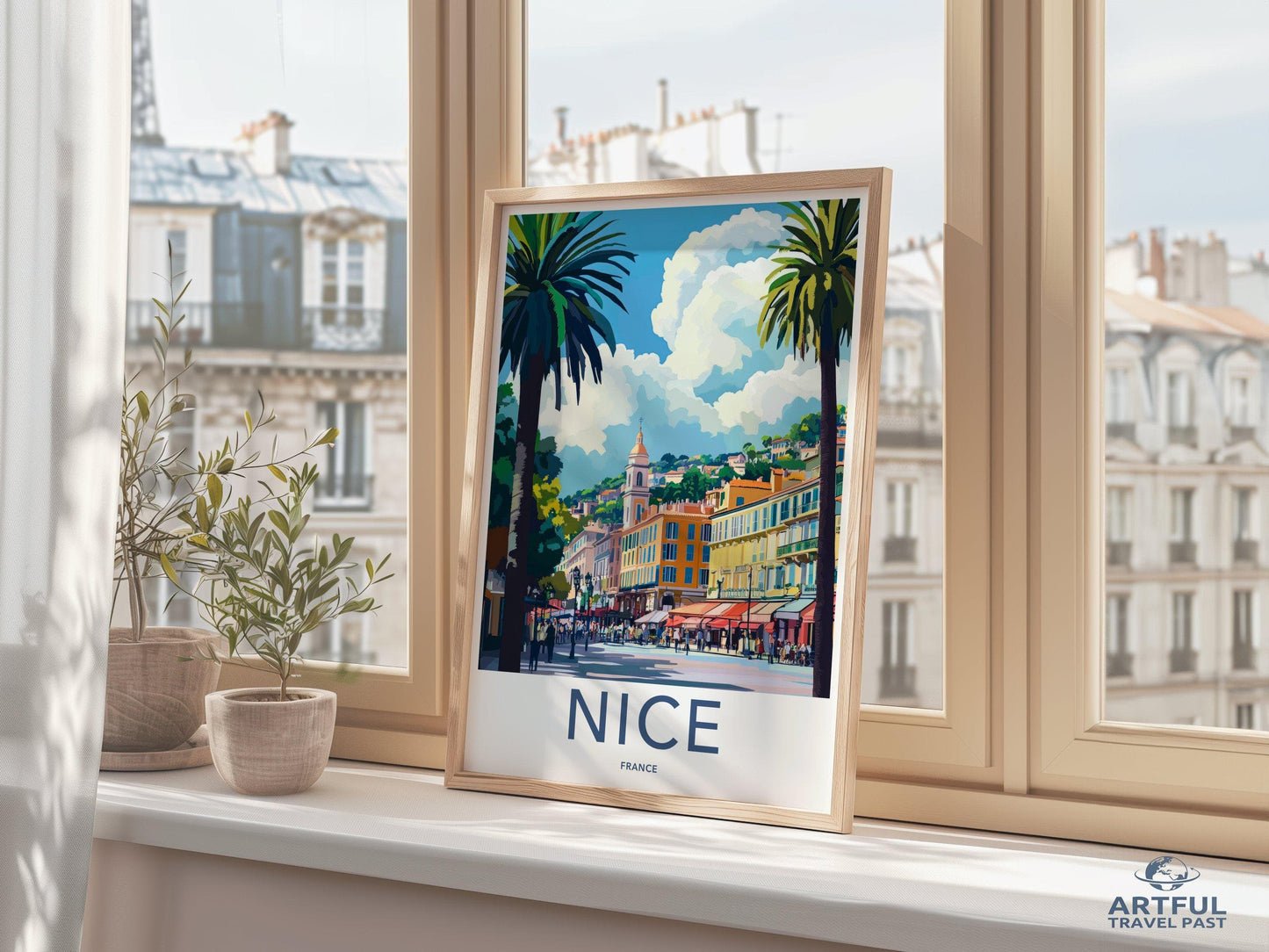 Nice Poster | France Wall Art | Europe Decor