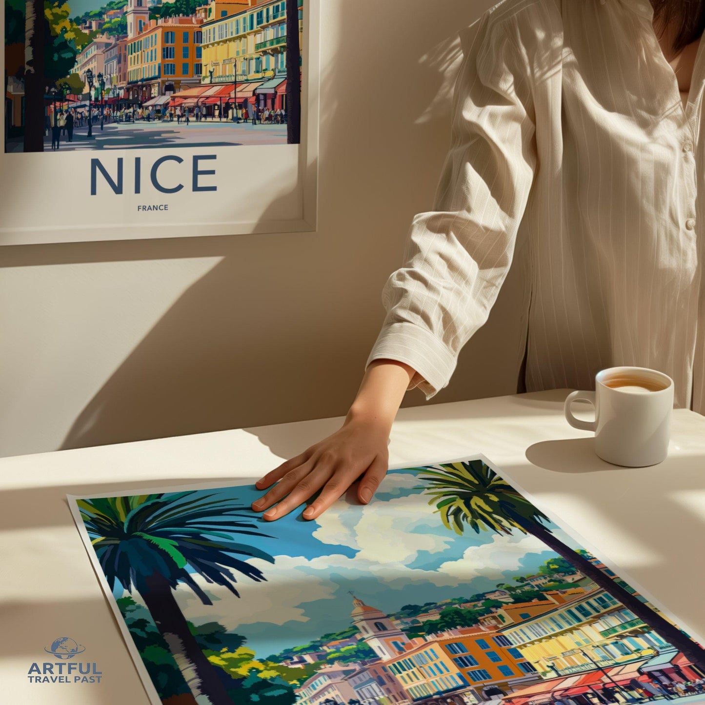 Nice Poster | France Wall Art | Europe Decor