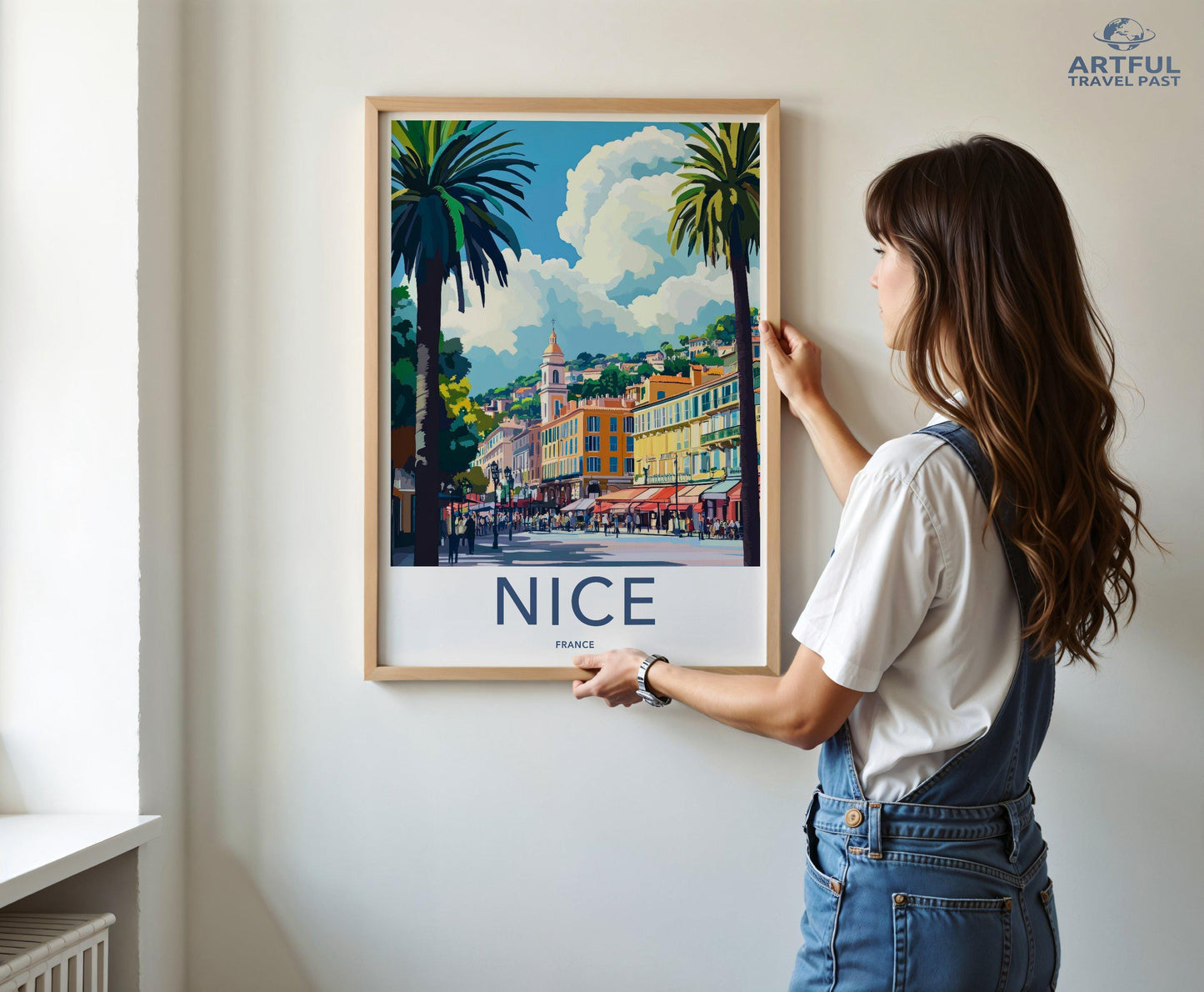 Nice Poster | France Wall Art | Europe Decor