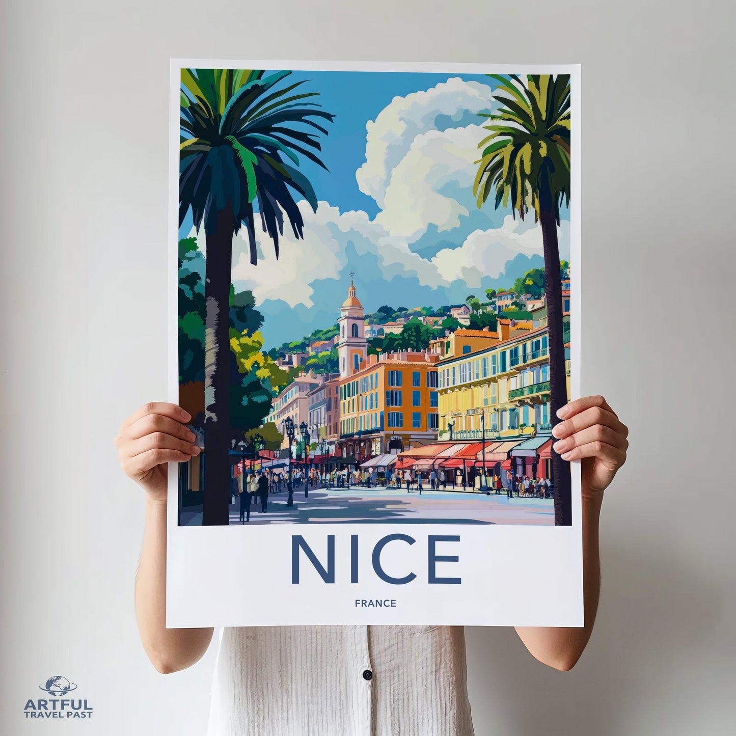 Nice Poster | France Wall Art | Europe Decor
