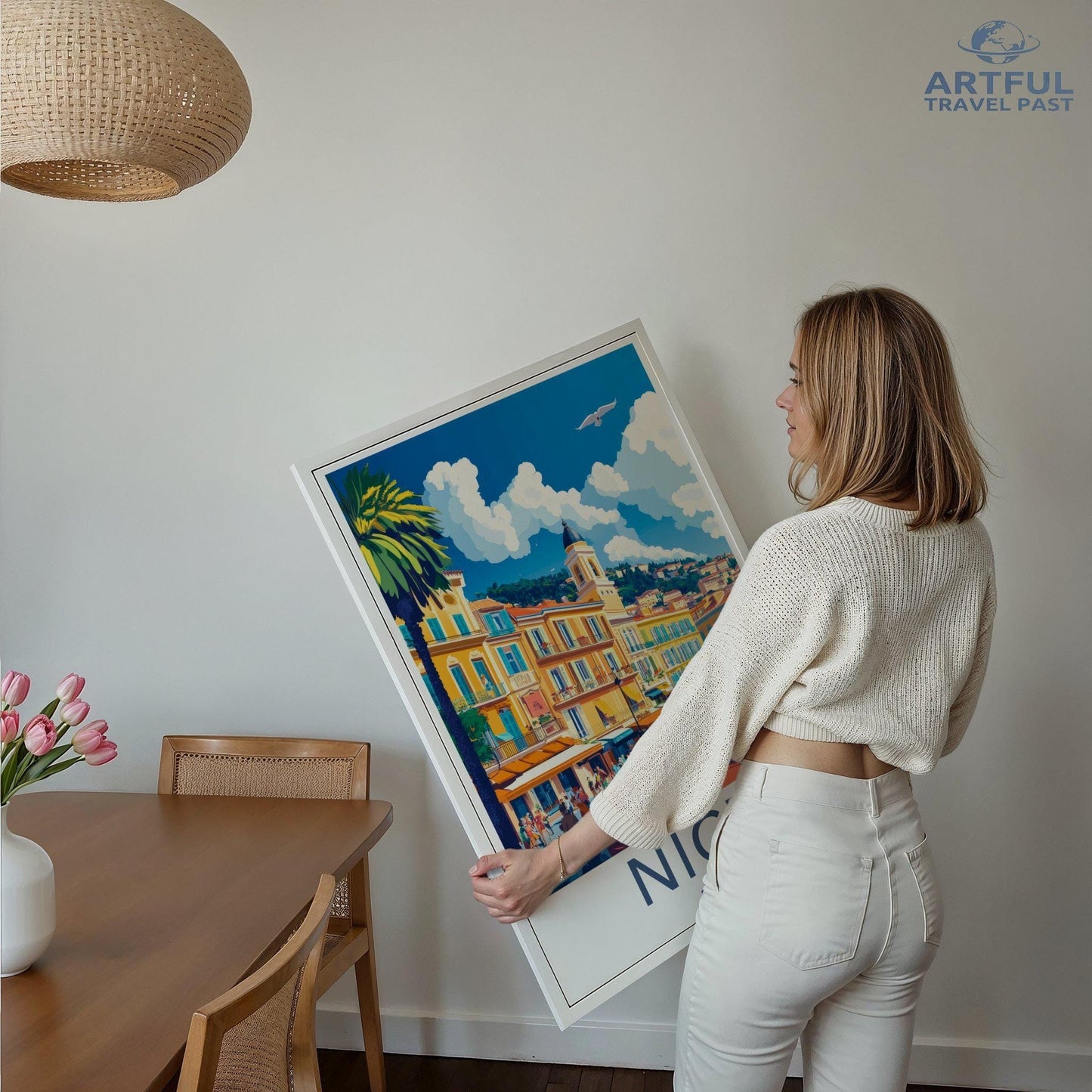 Nice Poster | France Wall Art | Europe Decor
