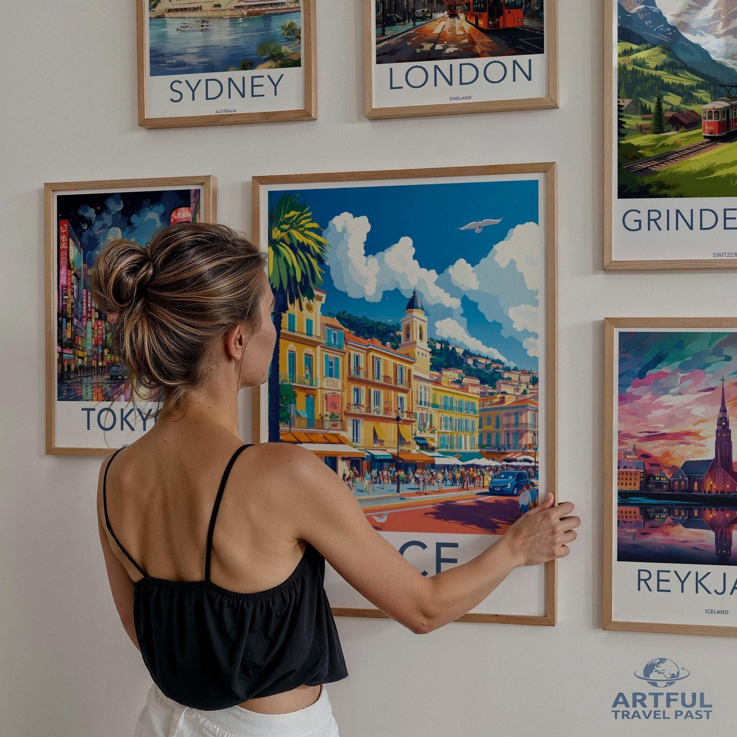 Nice Poster | France Wall Art | Europe Decor