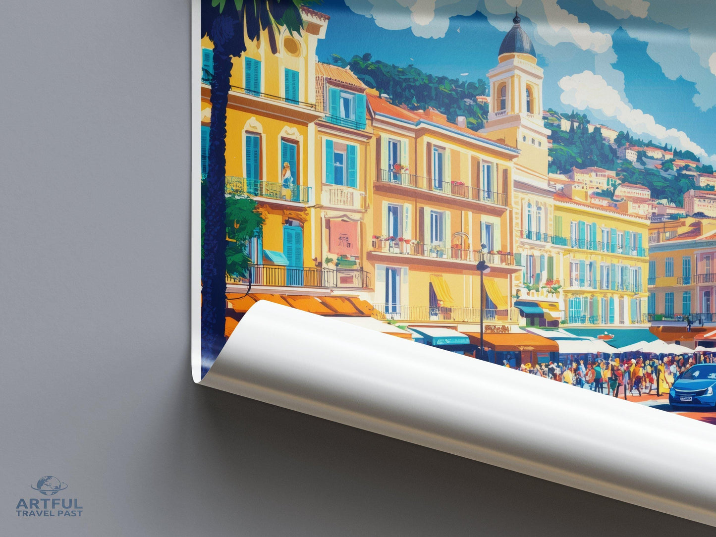 Nice Poster | France Wall Art | Europe Decor