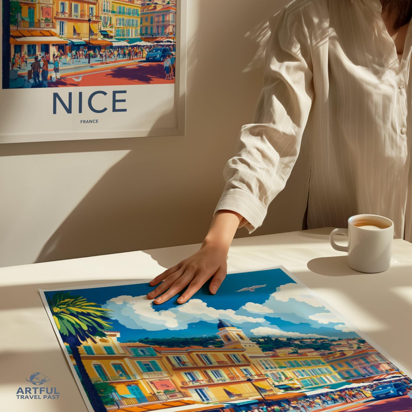 Nice Poster | France Wall Art | Europe Decor