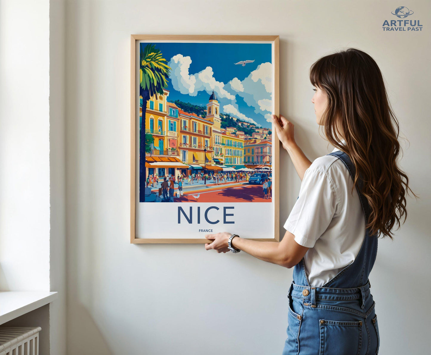 Nice Poster | France Wall Art | Europe Decor