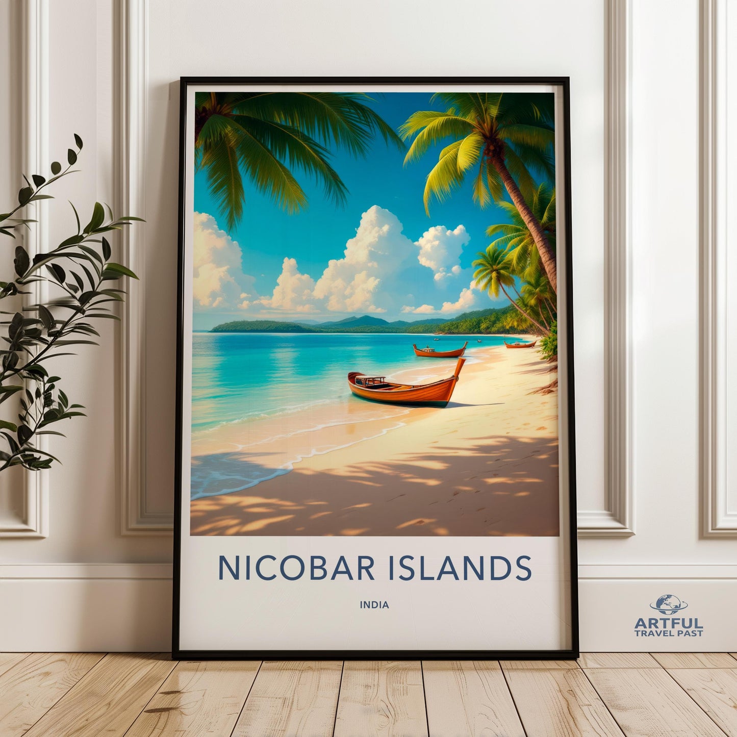 Nicobar Islands Poster - India Wall Art