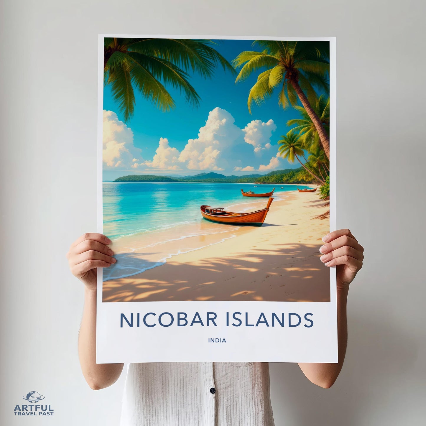 Nicobar Islands Poster - India Wall Art